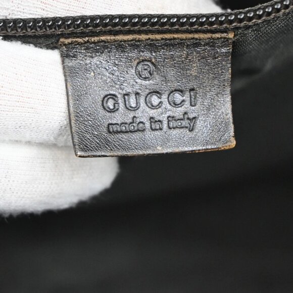 GUCCI GG Pattern Shoulder Bag GG Supreme Leather Brown SHW 04KB623 - Picture 15 of 16